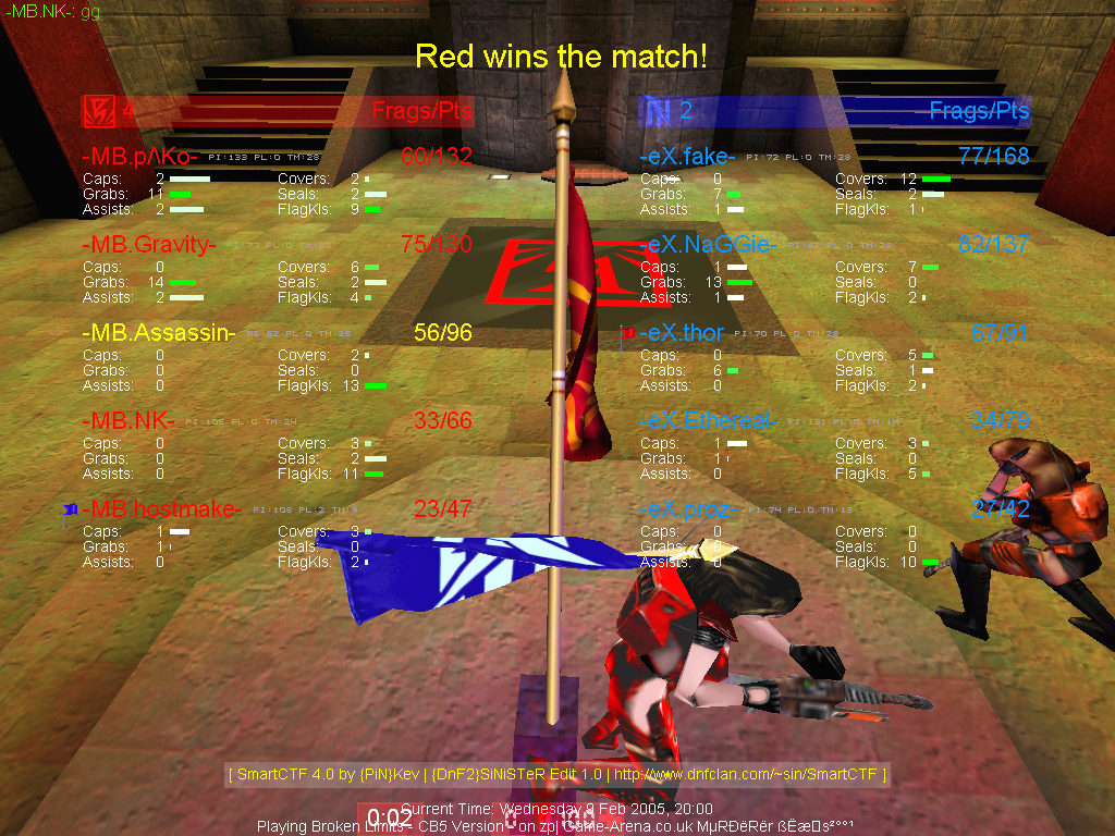 MB x eX Int.Ladder 09-Feb-2005